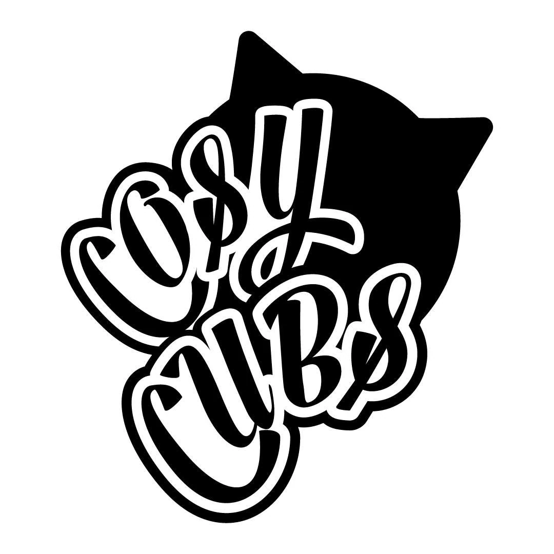 Cosy Cubs black and white logo